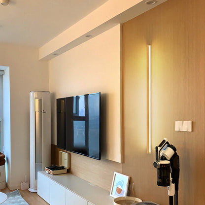 Natural Wood Japanese LED Wall Lamp