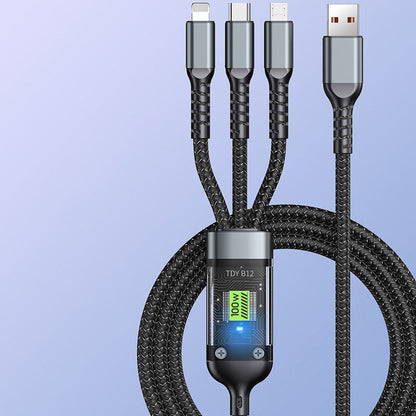 Quick Charge 3-in-1 USB Charging Cable