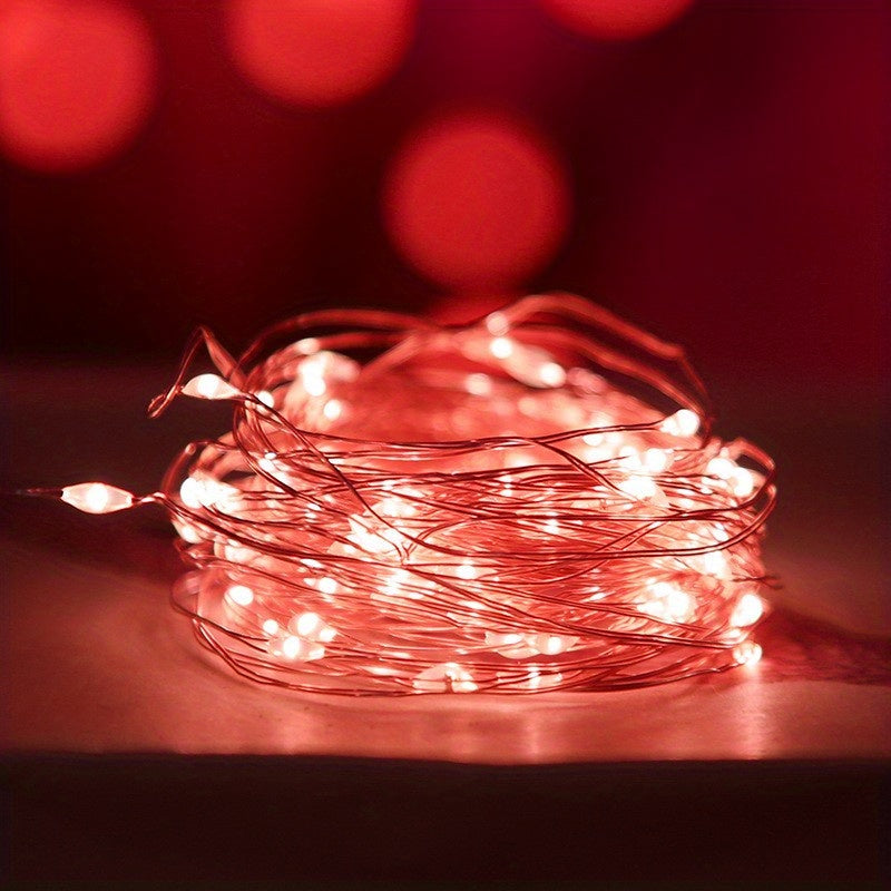Warm String Lights - Copper LED Fairy Lights