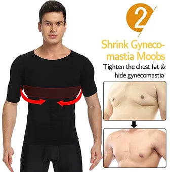Men's Slim Fit Shaping Tee Shirt