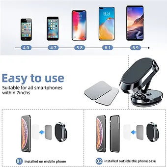 Portable Strong Car Phone Mount Holder