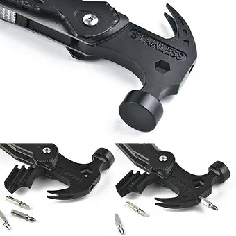 Handy Pliers With Built-In Hammer Tool