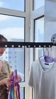 Space Saving Collapsible Wall Mount Rack