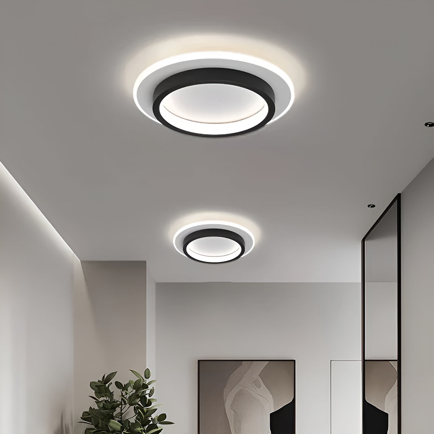 Slim Modern Round Ceiling Lamp