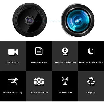 Compact Wi-Fi Hidden Camera