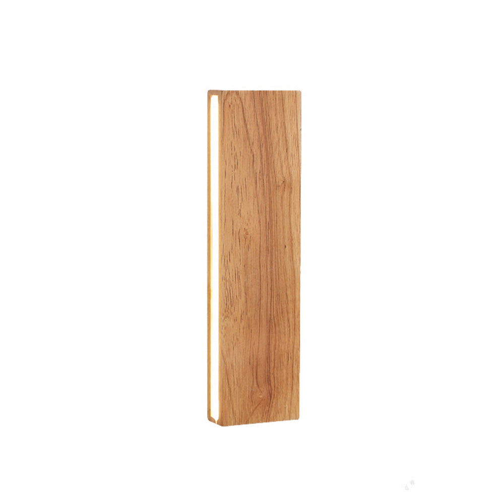 Adjustable Wood LED Wall Light
