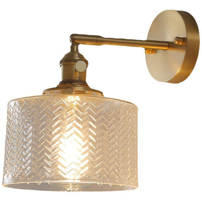 Simple Gold Sconce Lamp
