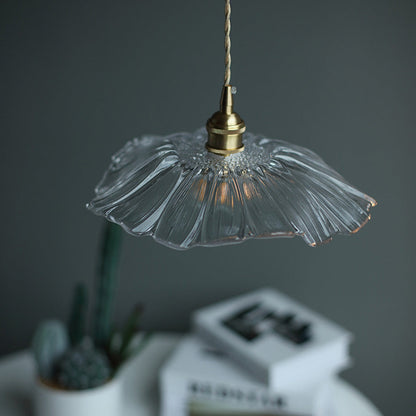 Classic Green Glass Pendant Lamp
