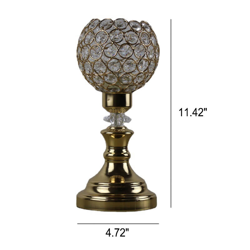 Elegant Glass Sphere Table Lamp