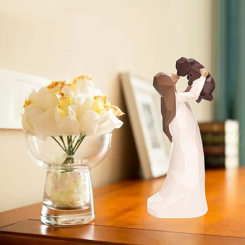 Lovely Dog Friendship Statue Figurine