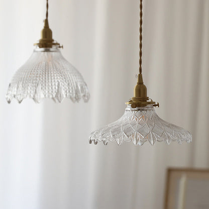 Retro Style Glass Pendant Lighting