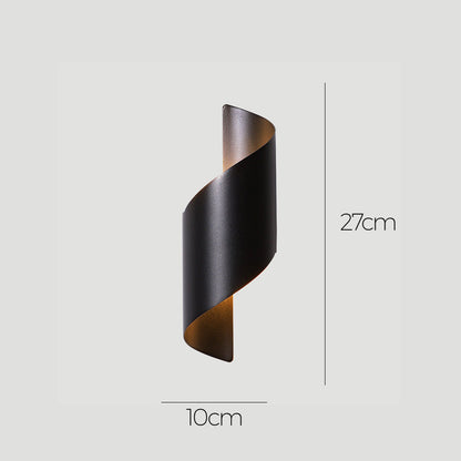 Sleek Metal LED Wall Light