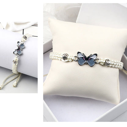 Delicate Flower Charm Bracelet