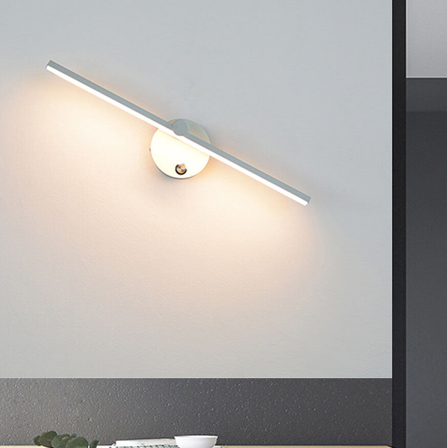 Slim Aluminium LED Bathroom Wall Light Lamp