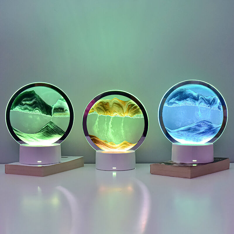 Unique Globe Shaped 3D LED Night Lamp