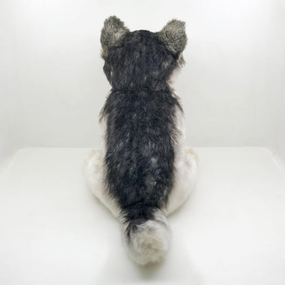 Cute Grey Wolf Stuffed Animal