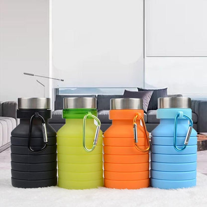 Portable Folding Silicone Water Bottle