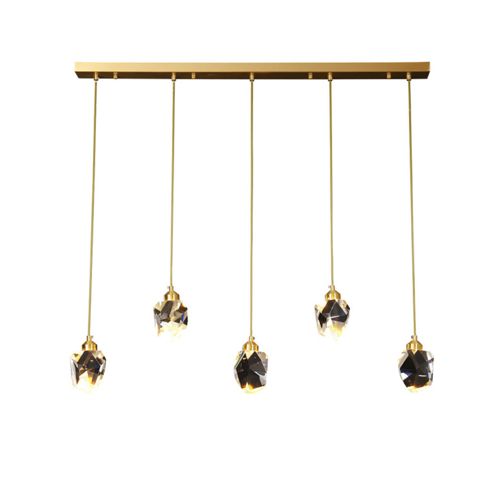 Luxurious Crystal Drop Ceiling Light Fixture