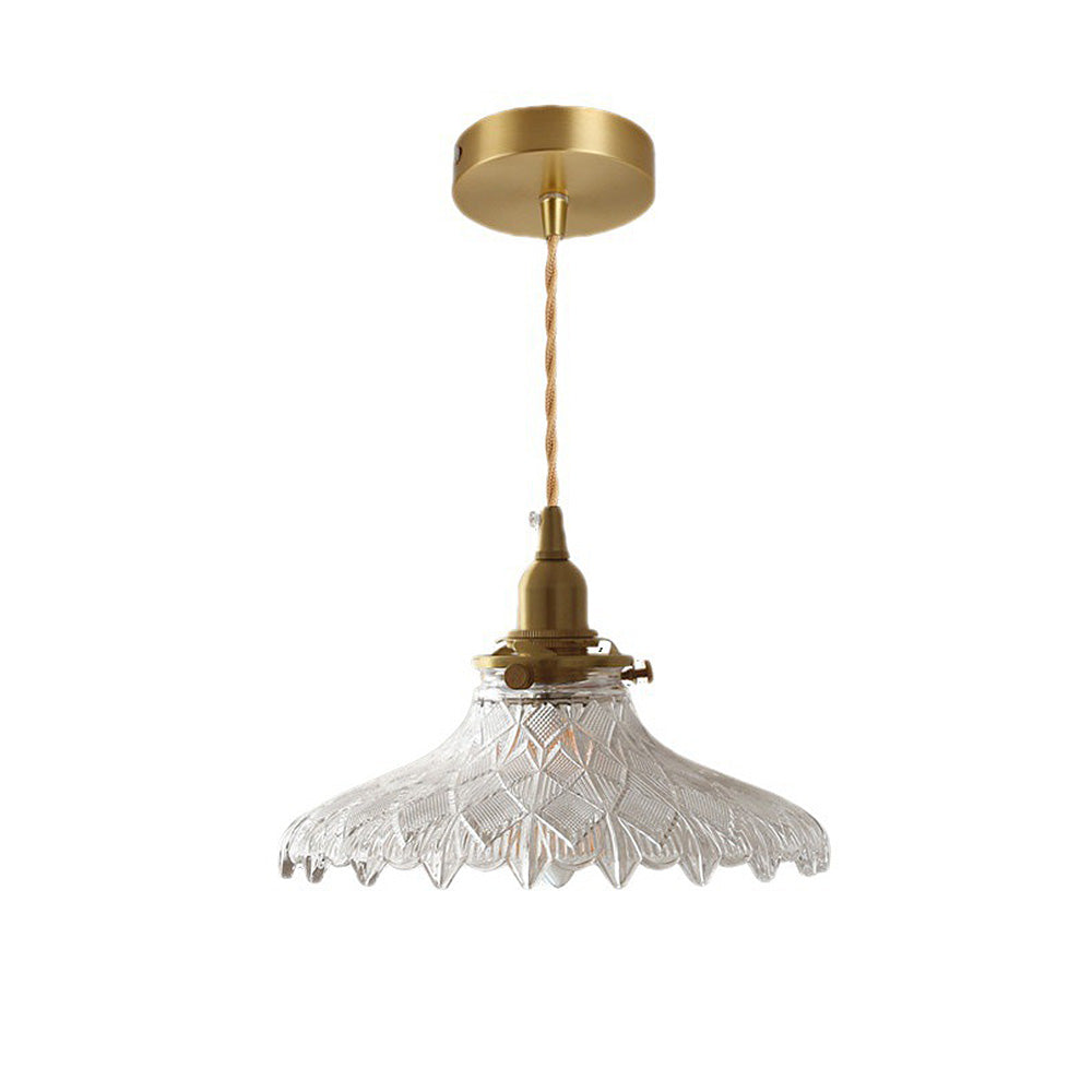 Retro Style Glass Pendant Lighting