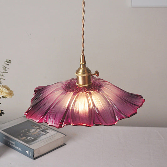 Classic Green Glass Pendant Lamp - Cofik