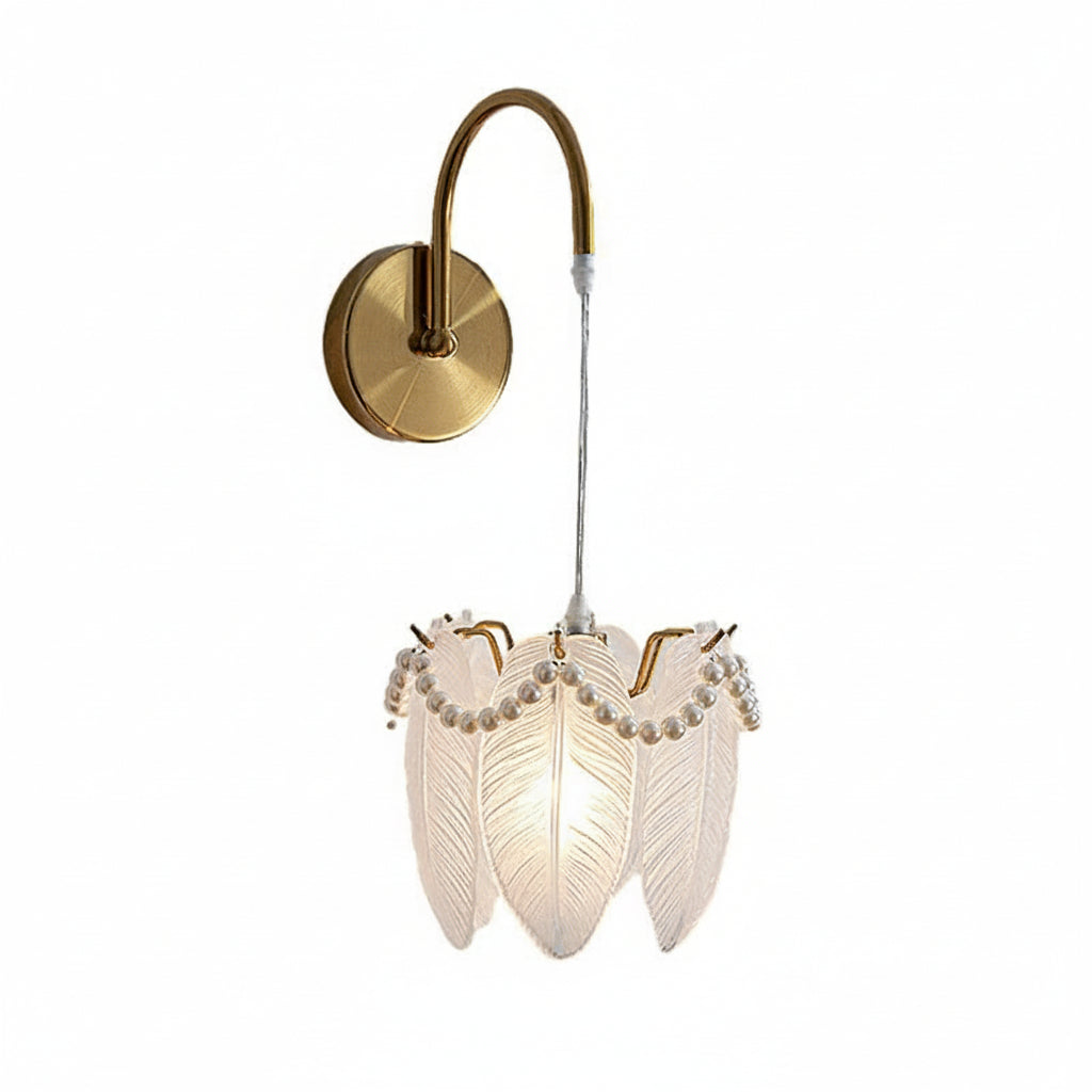 Modern Glass Wall Lamp Art Deco Style - Cofik