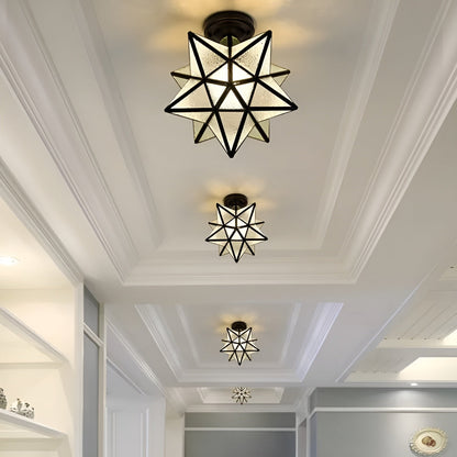 Stunning LED Star Ceiling Lamp