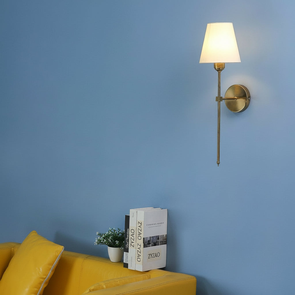 Contemporary Copper LED Wall Lamp Shade