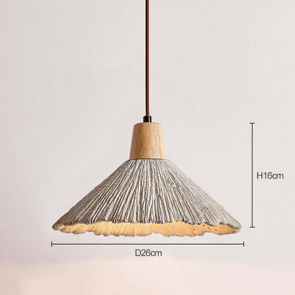 Rustic Modern Cement Pendant Light