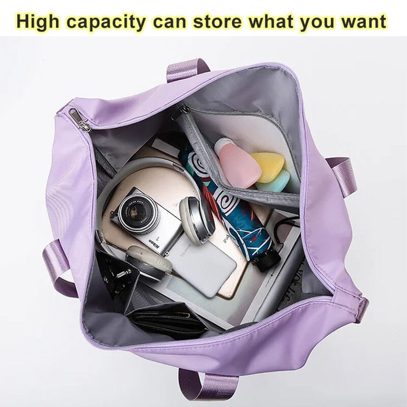 Large Capacity Dual Compartment Travel Duffel Bag