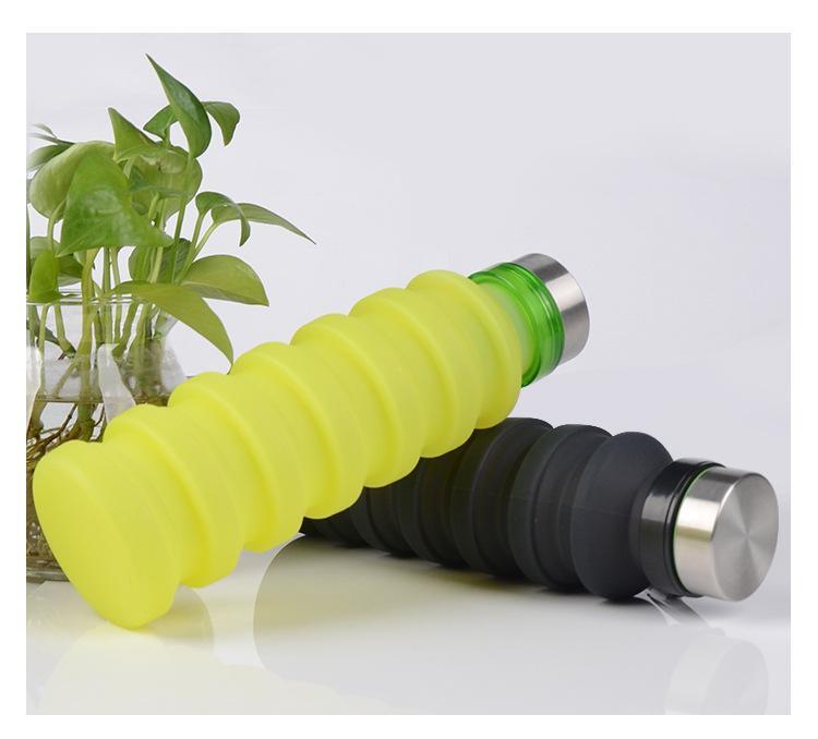 Portable Folding Silicone Water Bottle