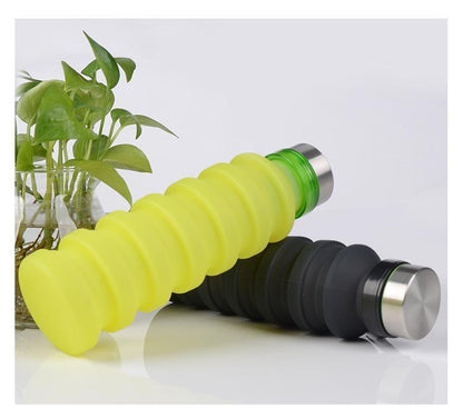 Portable Folding Silicone Water Bottle