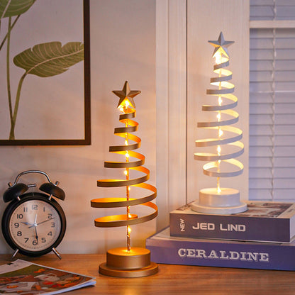 Metal Tree Table Lamp with Bright LED Lights