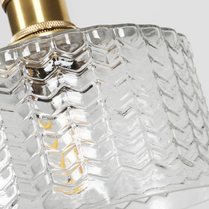 Classic Elegant Glass Drop Pendant Light