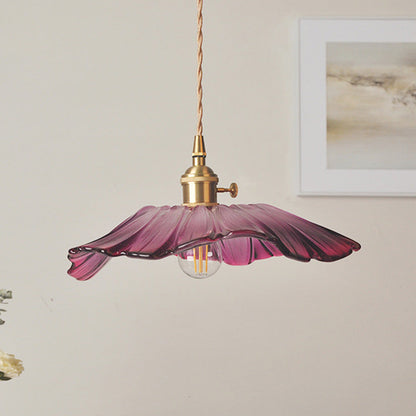 Classic Green Glass Pendant Lamp