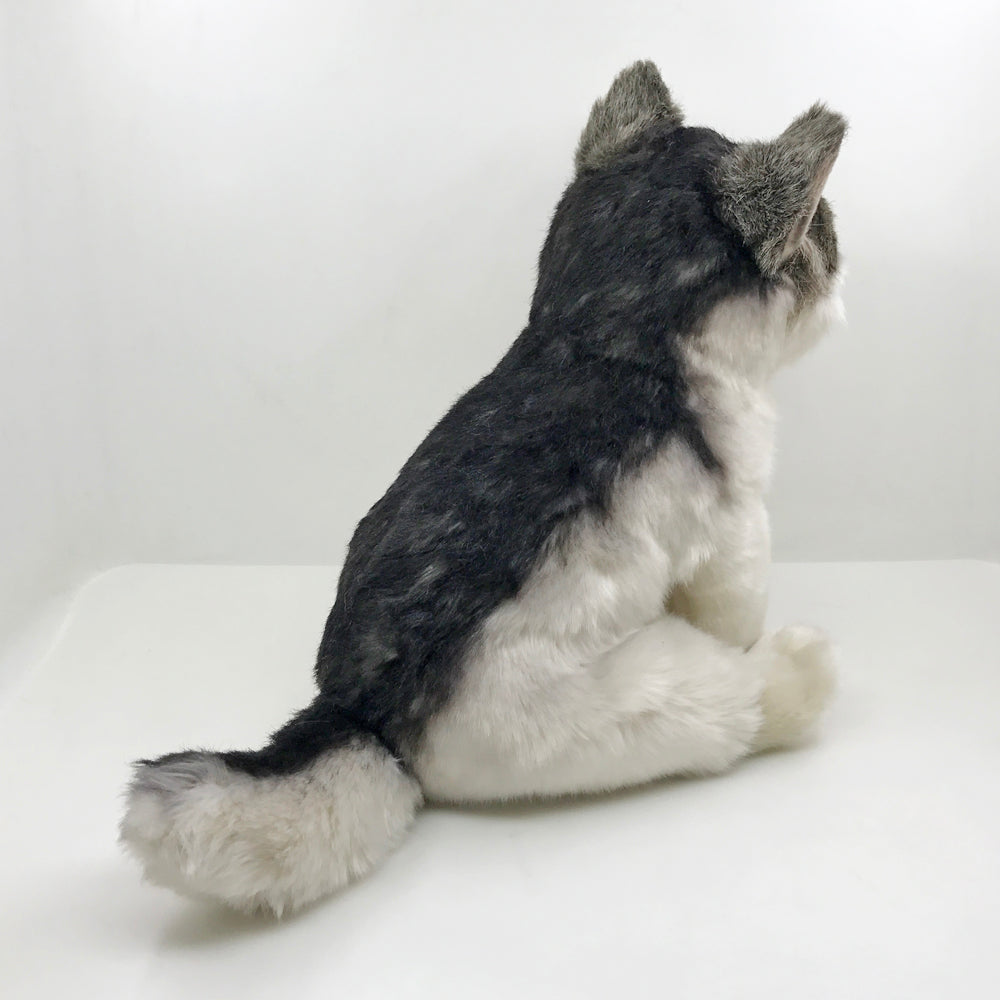 Cute Grey Wolf Stuffed Animal