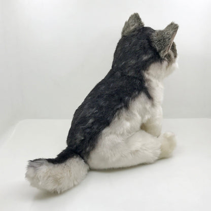 Cute Grey Wolf Stuffed Animal