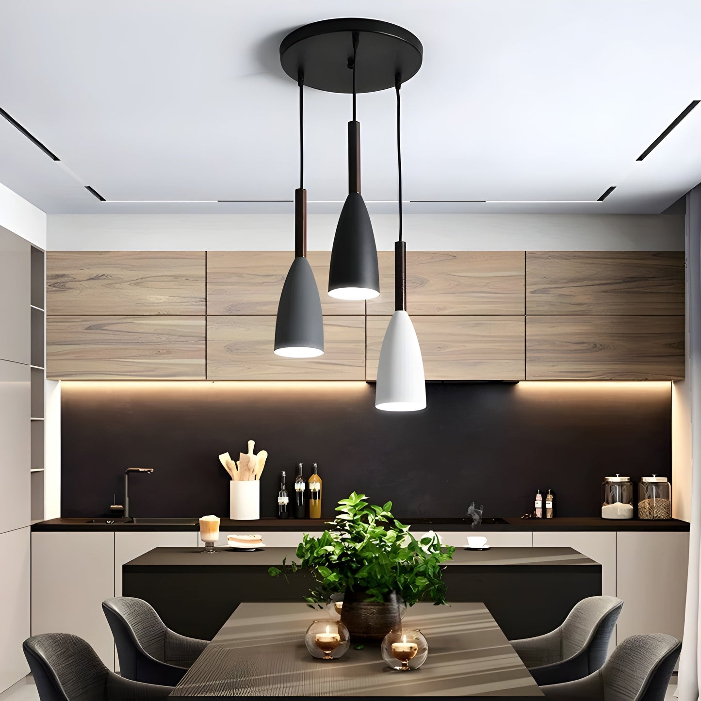 Modern Adjustable Pendant Lamp