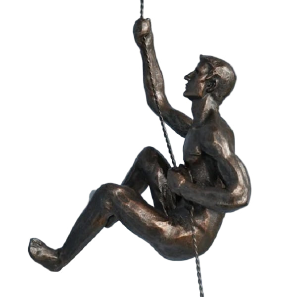 Unique Resin Wall Art Man Figure Decor Sculpture