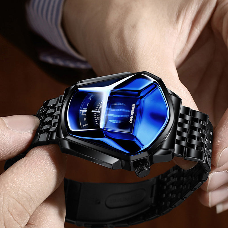Men's Luxury Quartz Diamond Watch