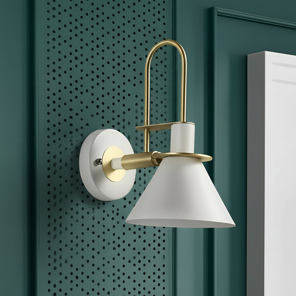 Contemporary Brass LED Wall Lamp - Cofik