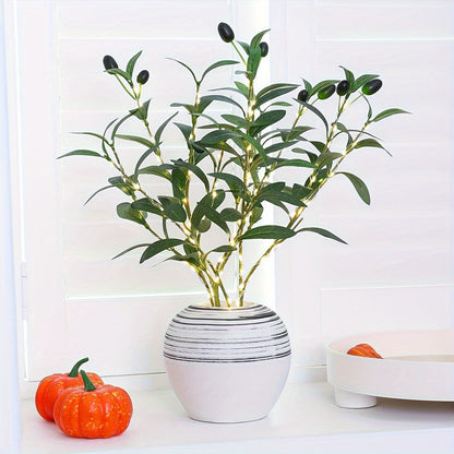 Bright Olive Tree Table Lamp