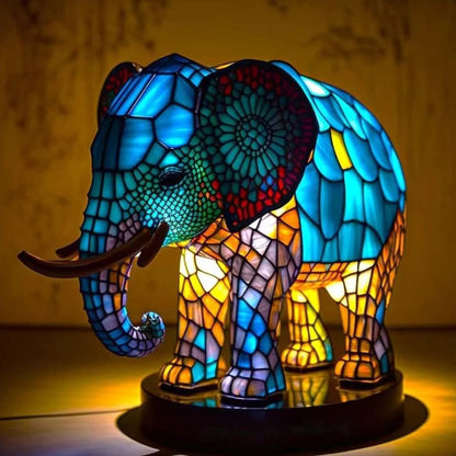 Stylish Animal Print Desk Lamp