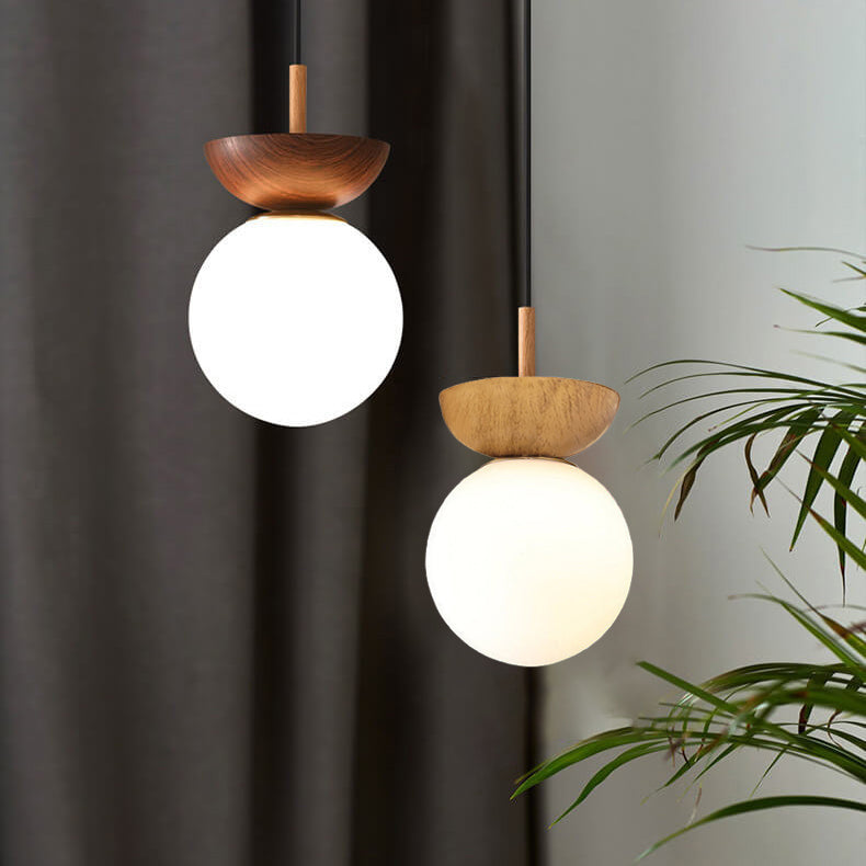 Elegant Glass Metal Pendant Lamp Fixture