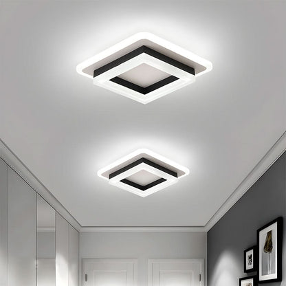 Stylish Square LED Ceiling Lamp for Home Decor - Cofik