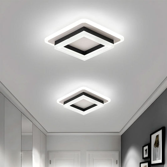 Stylish Square LED Ceiling Lamp for Home Decor - Cofik