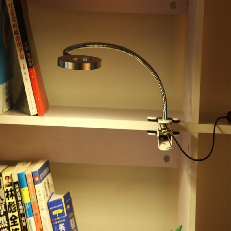 Compact Portable USB Clip On Desk Lamp