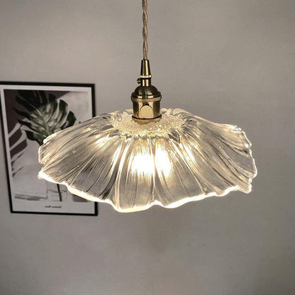 Classic Green Glass Pendant Lamp