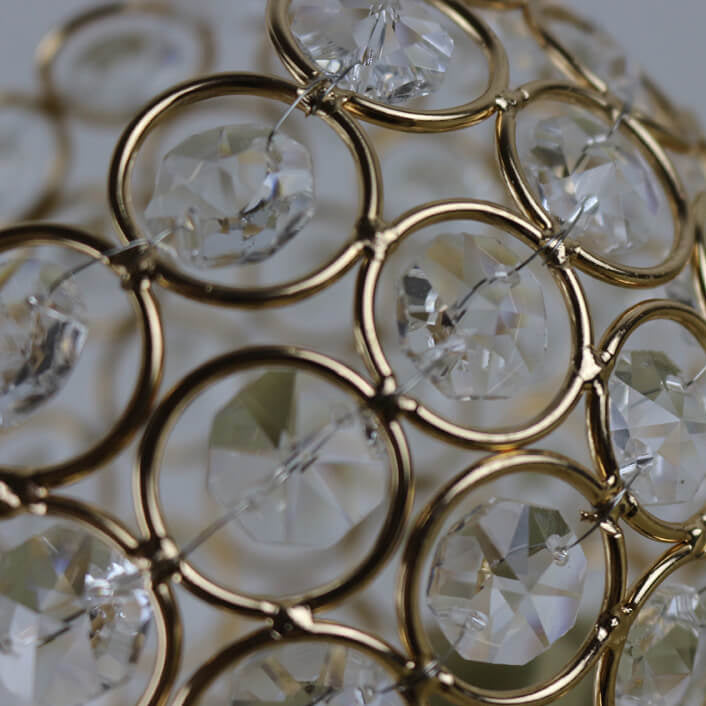 Elegant Glass Sphere Table Lamp
