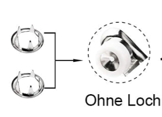 Durable Easy Snap Fastener Kit