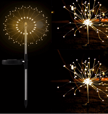 Outdoor Solar String Lights Copper Wire Fairy Lights